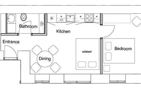Appartement Cozy&silent Ground Floor Kopenhagen